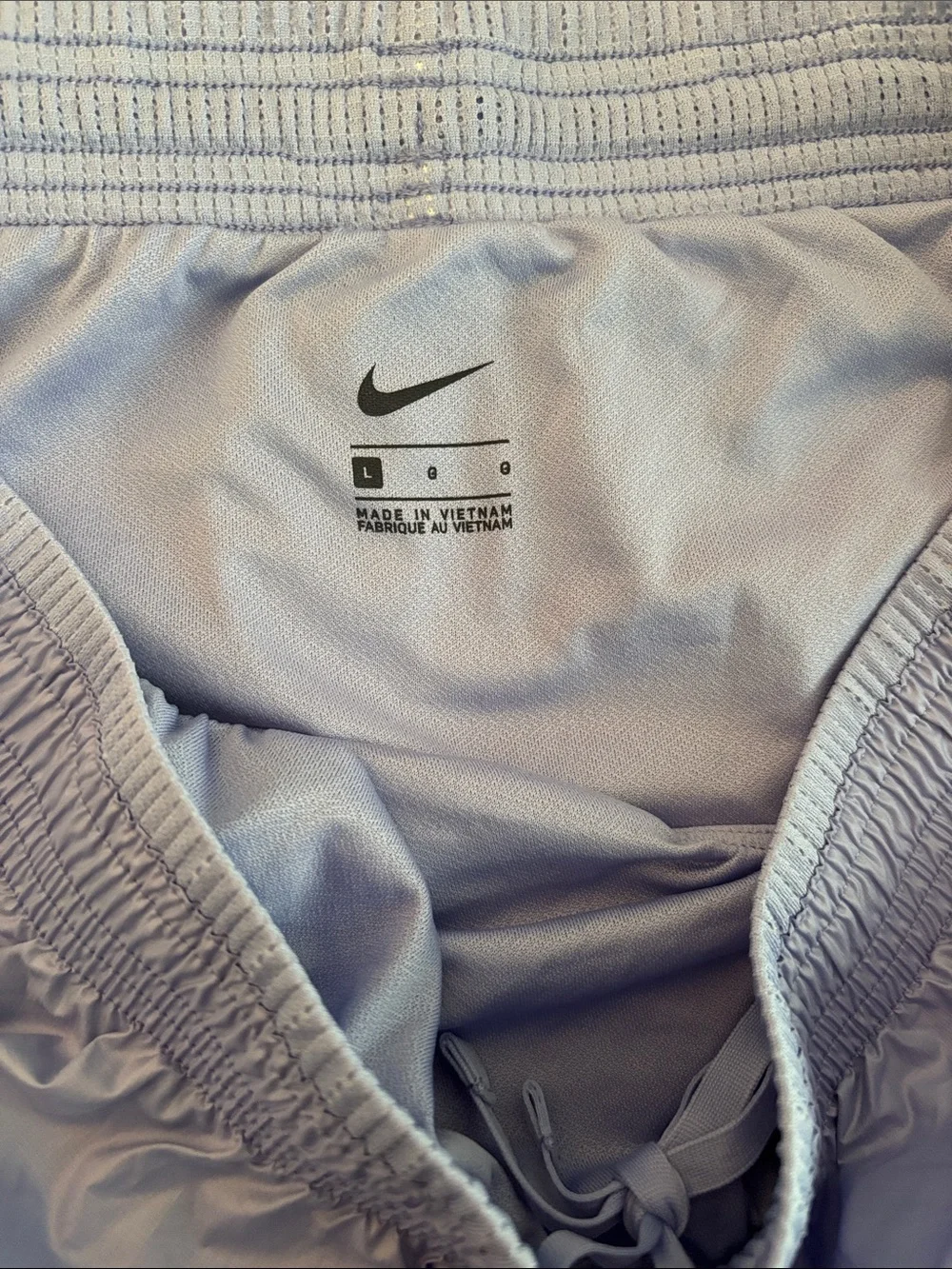 Nike Women's Light Purple Athletic Running Shorts
